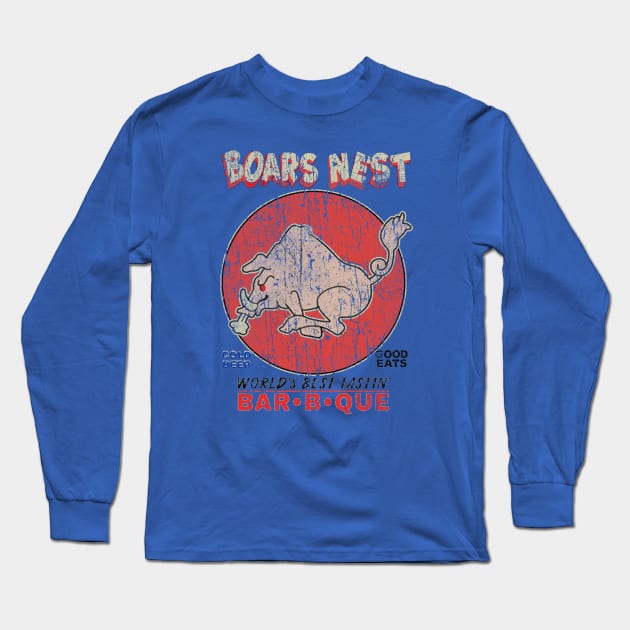The Boars Nest Long Sleeve T-Shirt by Thrift Haven505